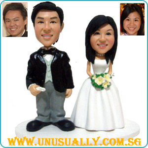 Custom 3D Bigger Version Wedding Couple Figurines